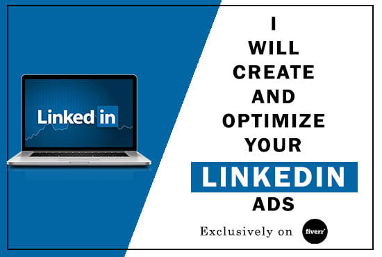 Gig Preview - Create and optimize your linkedin ads