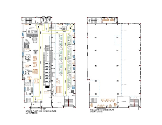 Gig Preview - Design layout any floor plan, residential , public building in autocad,