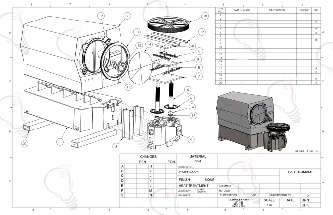 Gig Preview - Create professional 2d drawing