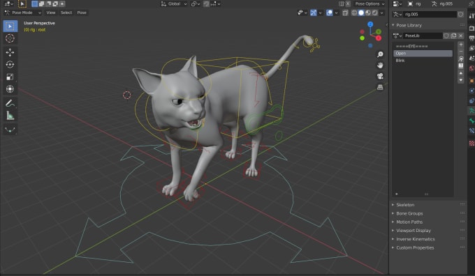 Gig Preview - Rig your character in blender 3d for animation