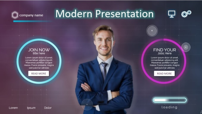 Gig Preview - Create modern business presentation video like this one