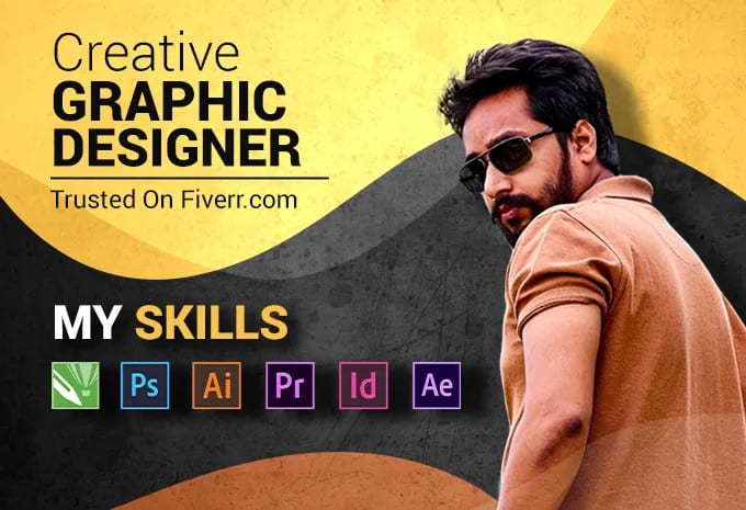 Gig Preview - Be your personal creative graphic designer