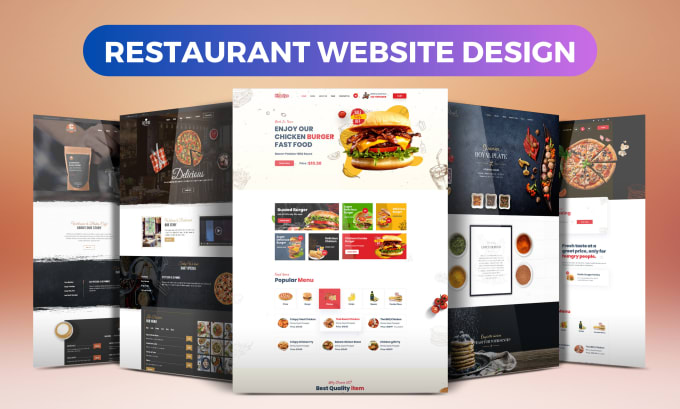 Gig Preview - Create a professional grocery, personal chef, catering, and restaurant website