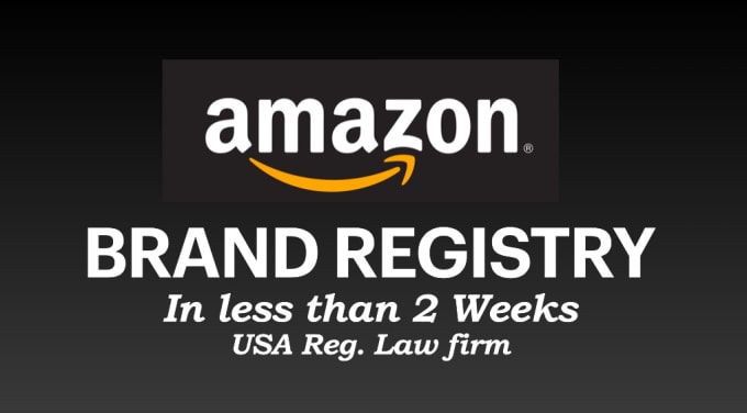 Gig Preview - Do amazon brand registry and uspto trademark filling