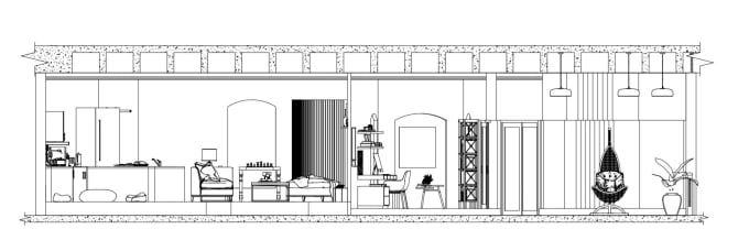 Gig Preview - Do auto cad drawings anything in 2d