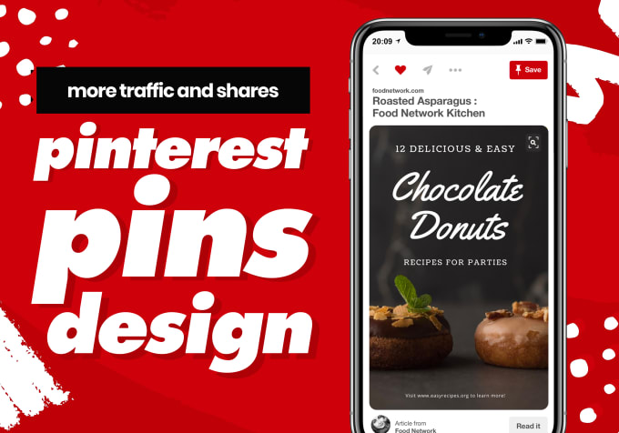 Gig Preview - Design modern pinterest pins for any blog or website