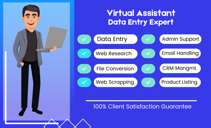 Gig Preview - Do accurate data entry, copy paste and web research