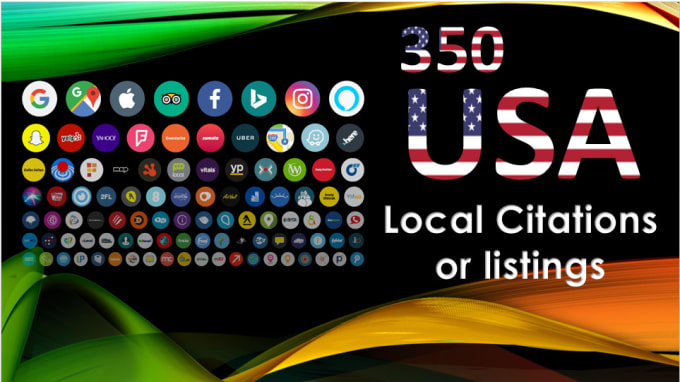 Gig Preview - Do 350 local citations for local seo USA uk canada india italy uae aus germany