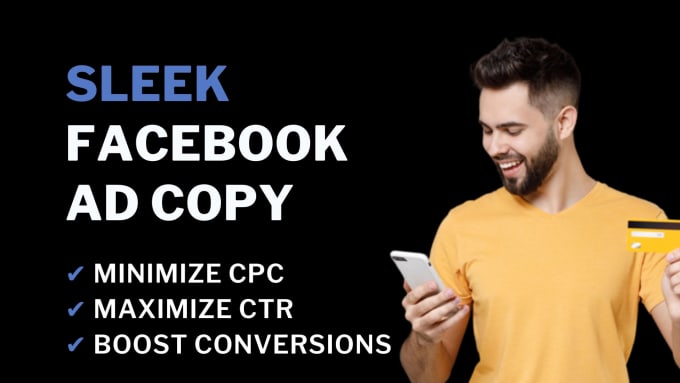 Gig Preview - Write sizzling facebook ad copy that simply works