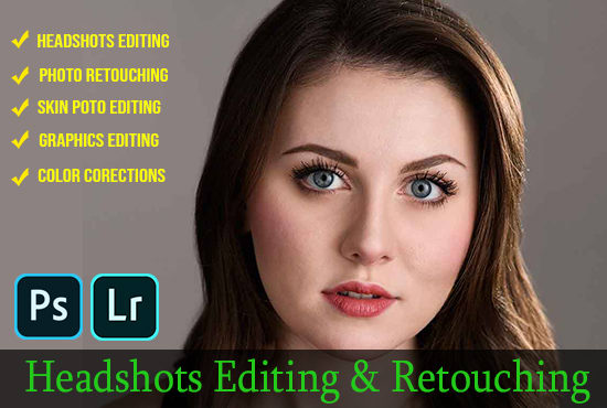 Gig Preview - Do photo editing, photo retouching for headshots, portraits