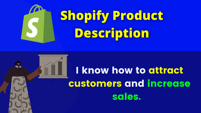 Gig Preview - Write engaging shopify product descriptions and SEO titles