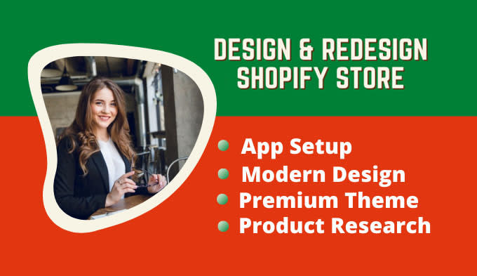 Gig Preview - Be shopify developer to design redesign shopify dropshipping store website