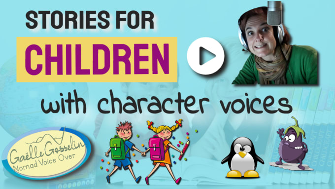 Gig Preview - Read your children stories with voices