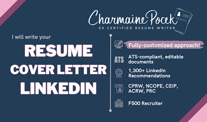 Gig Preview - Write your senior, director, vp, svp, or executive resume package