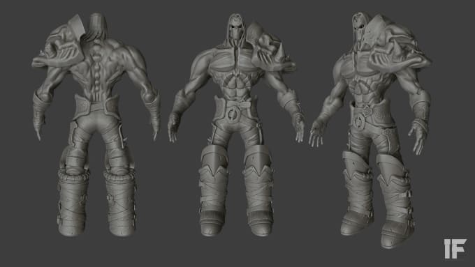 Gig Preview - 3d sculpt your given concept