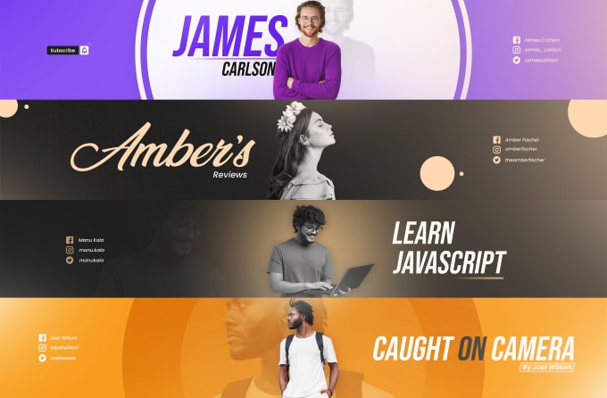 12 Best freelance youtube banner designers for hire in October 2024