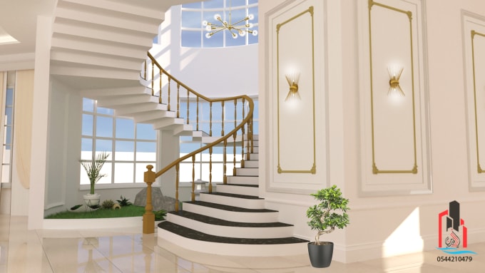 Gig Preview - Design and render high level 3d interior for you dream house