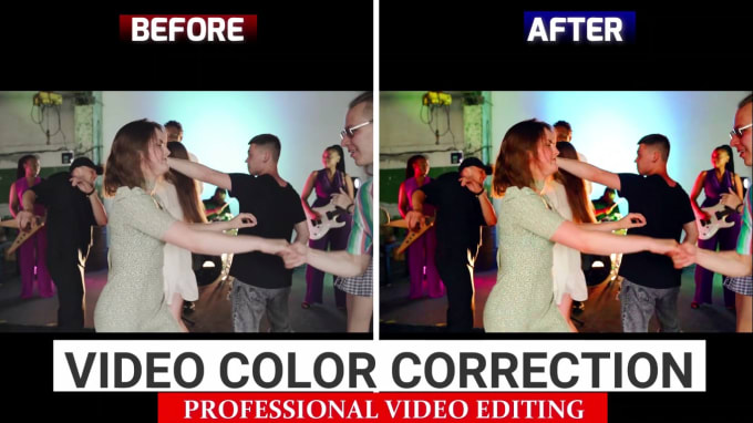 Gig Preview - Do color correction, color grading of your video