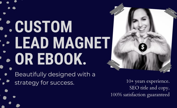 Gig Preview - Write and design a lead magnet ebook on any topic