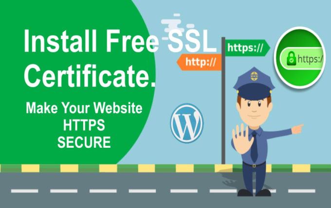 Gig Preview - Configure SSL certificate, http to https, secure website