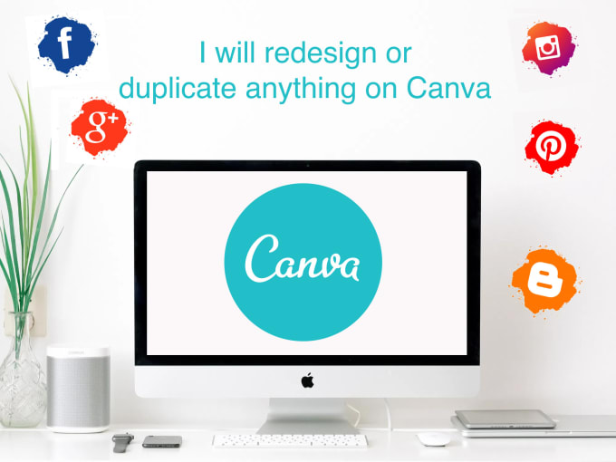 Gig Preview - Redesign or duplicate anything on canva