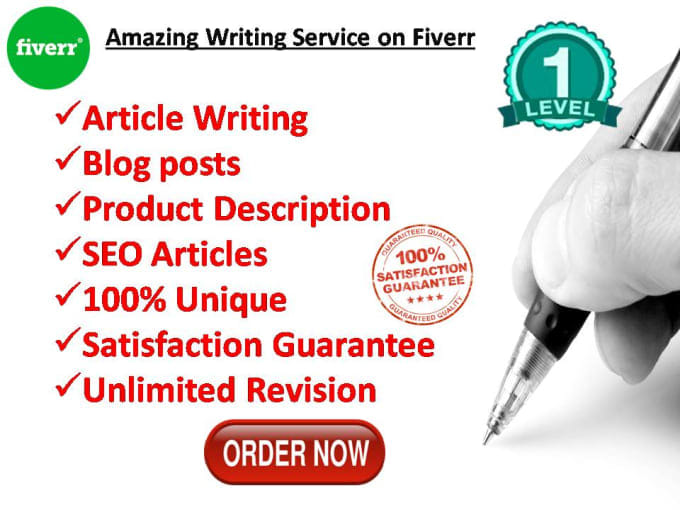 Bestseller - write SEO blog posts and creative articles