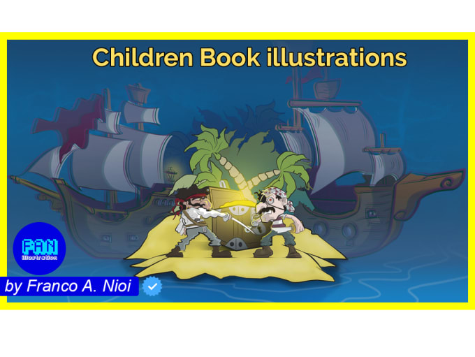 Gig Preview - Draw amazing children books and illustration kid art for you