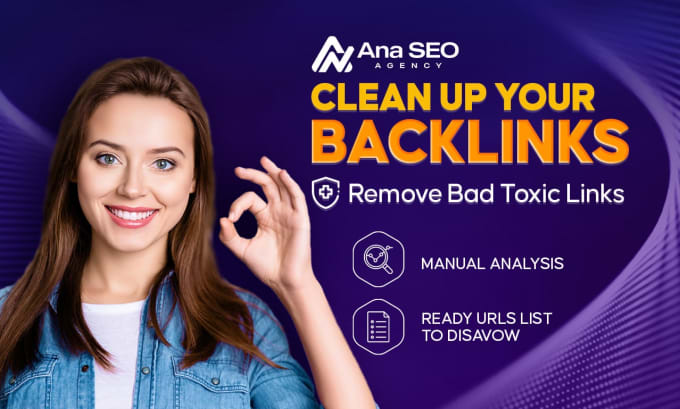 Gig Preview - Our agency will disavow backlinks toxic to remove them from bad, spammy and negative SEO report