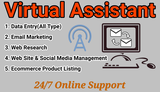 Gig Preview - Be your virtual assistant