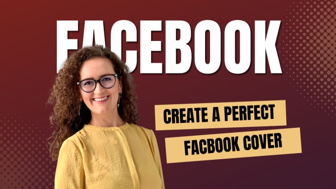 Gig Preview - Create a perfect facebook cover or social media cover