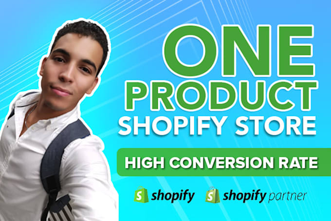 Gig Preview - Create a profitable one product shopify dropshipping store