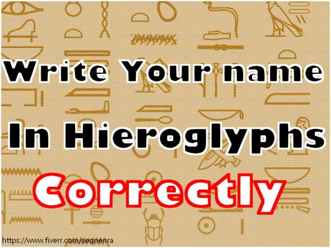 Bestseller - write your name in ancient egyptian hieroglyphs correctly