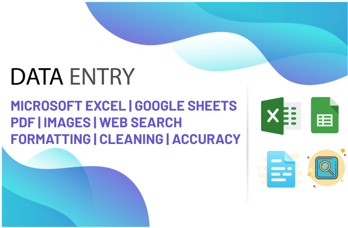 Gig Preview - Data entry and data collection accurately