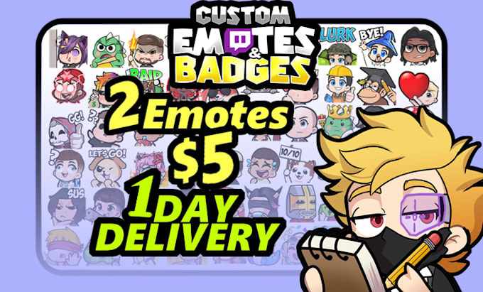 Bestseller - create custom emotes twitch quickly