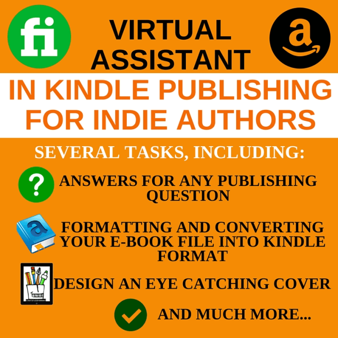 Gig Preview - Assist you to publish your ebook in kindle