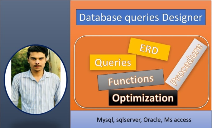 Gig Preview - Design erd diagram and write ms access mysql ms sql queries