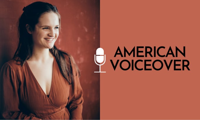 Gig Preview - Record a natural young american female voice over