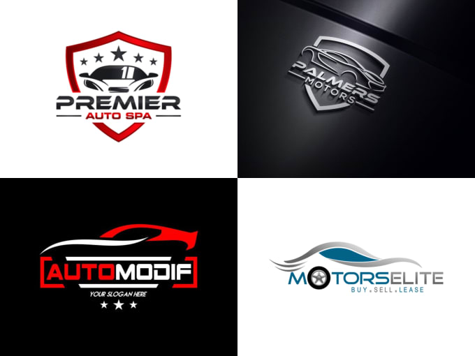 Gig Preview - Design auto dealership car dealer repair logo