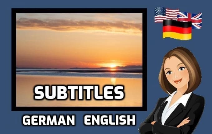 Bestseller - create german or english subtitles for your video