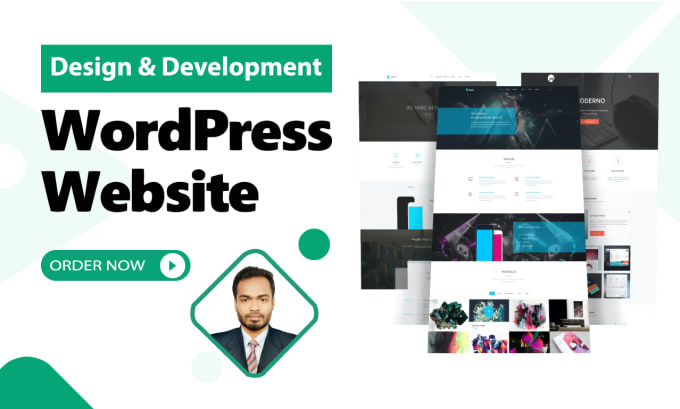 Gig Preview - Create revamp wordpress website design or ecommerce website