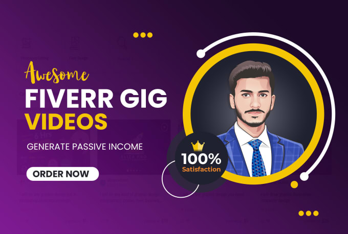 Gig Preview - Create awesome gig videos for your fiverr gig quickly