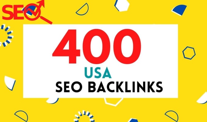 Gig Preview - Build 400 USA high quality SEO backlinks service