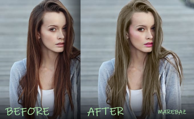 Bestseller - retouch your photo makeup or hair color