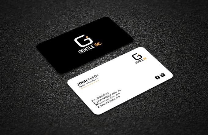 Gig Preview - Do unique business card design for you