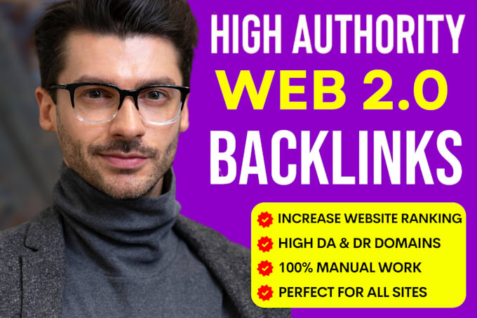 Gig Preview - Our agency will skyrocket your google ranking by manual high da authority web 2 0 backlinks