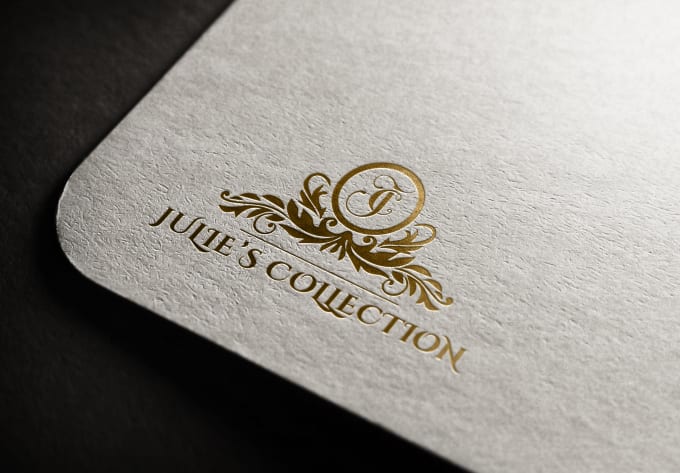 Gig Preview - Design gold luxury logo