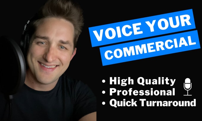 Gig Preview - Voice and produce your commercial