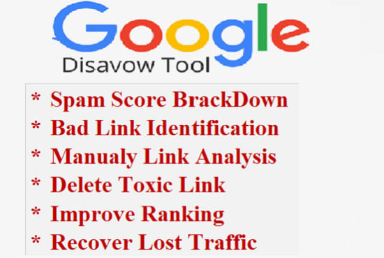 Bestseller - disavow delete toxic domain backlink, reduce spam score recover google penalty