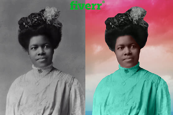 Gig Preview - Restore and colorize your old damage images in photoshop