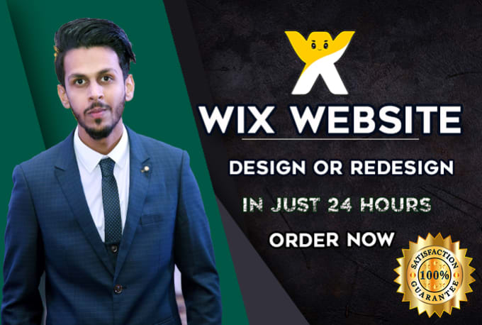 Gig Preview - Create wix website design,redesign wix website